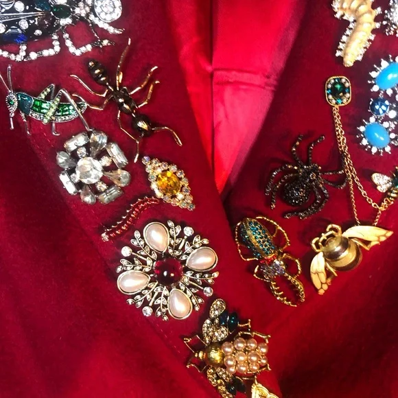 Red bug coat - Picture 6 of 11